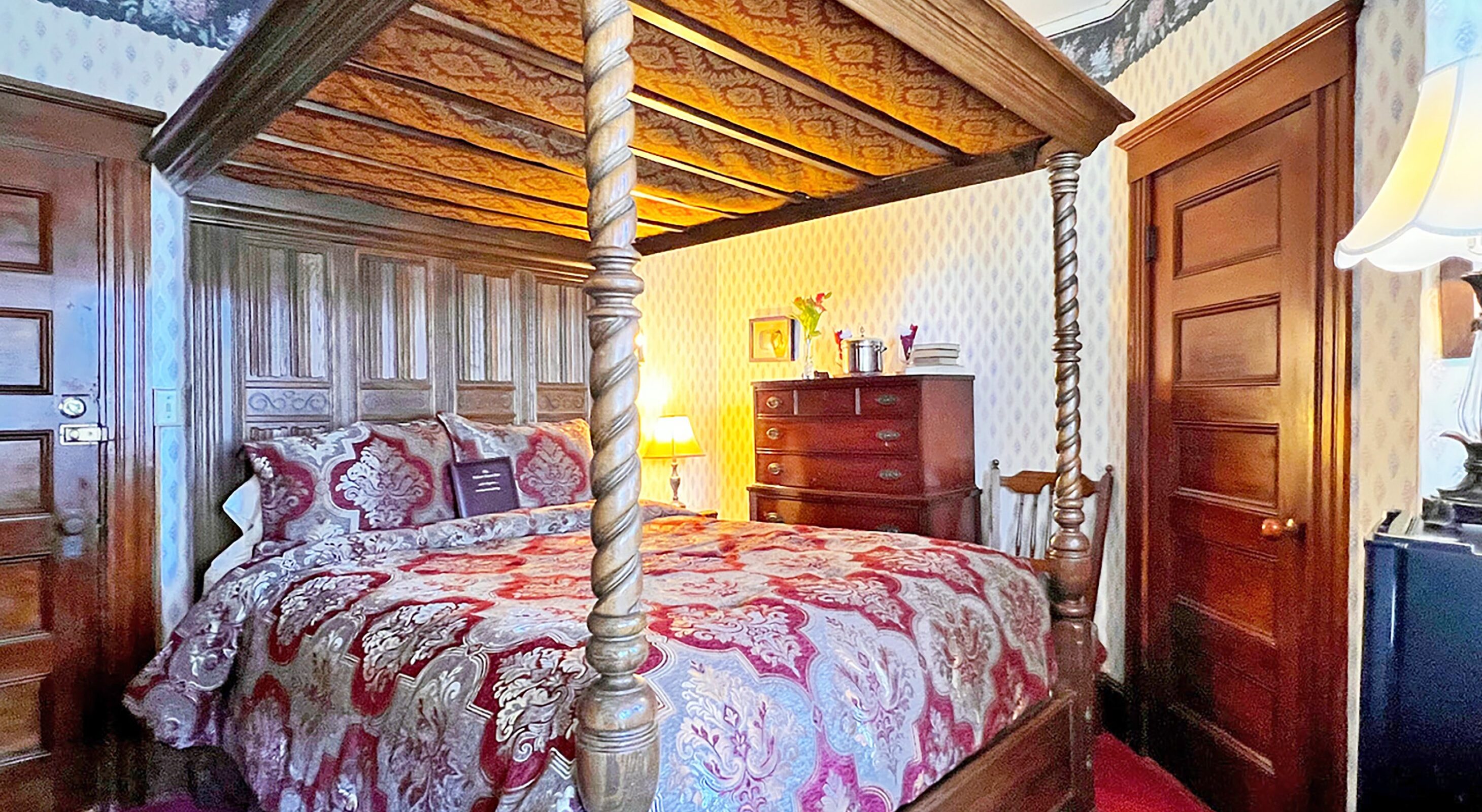James Fenimore Cooper Room at Massachusetts inn