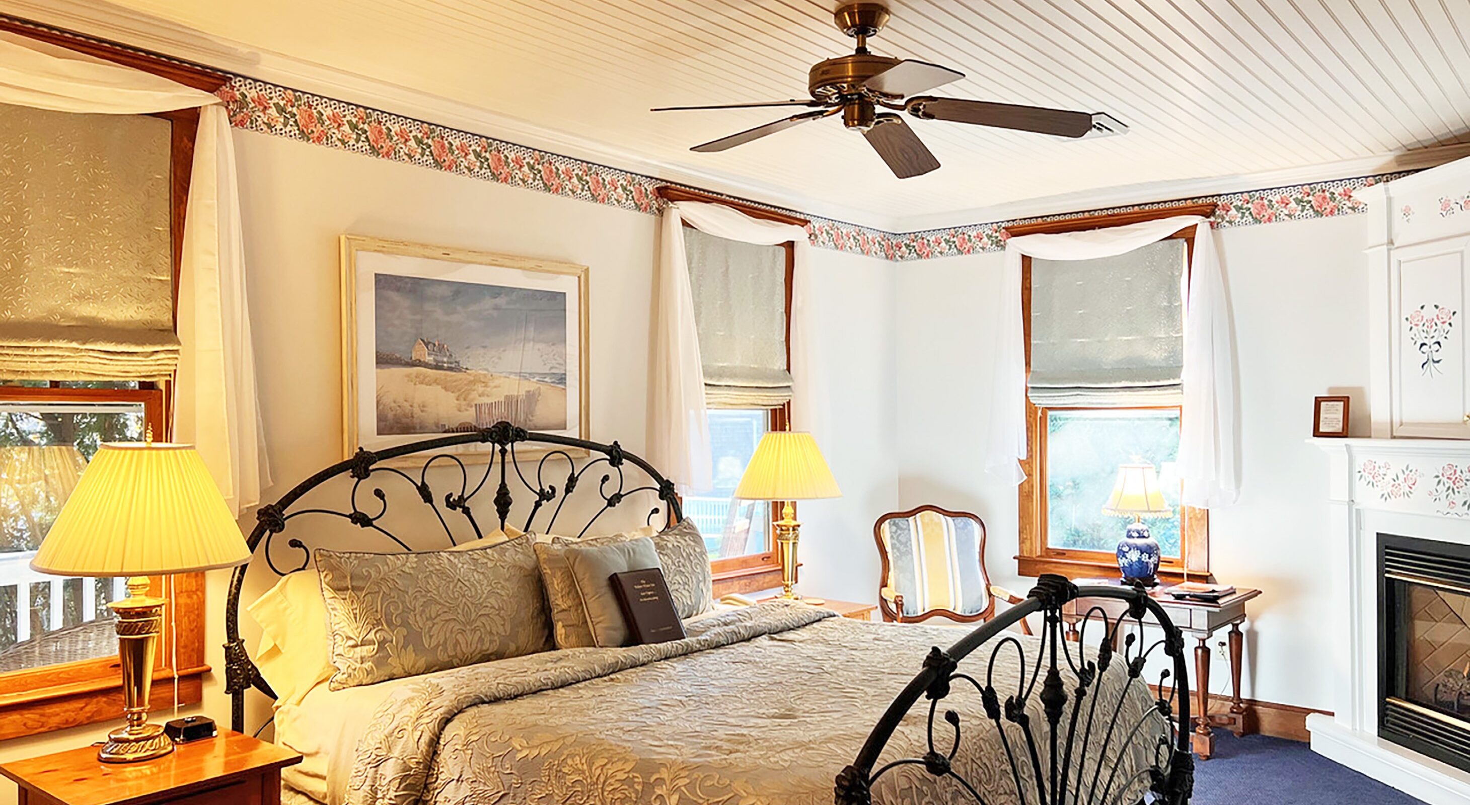 Harriet Beecher Stowe Room at Cape Cod boutique hotel