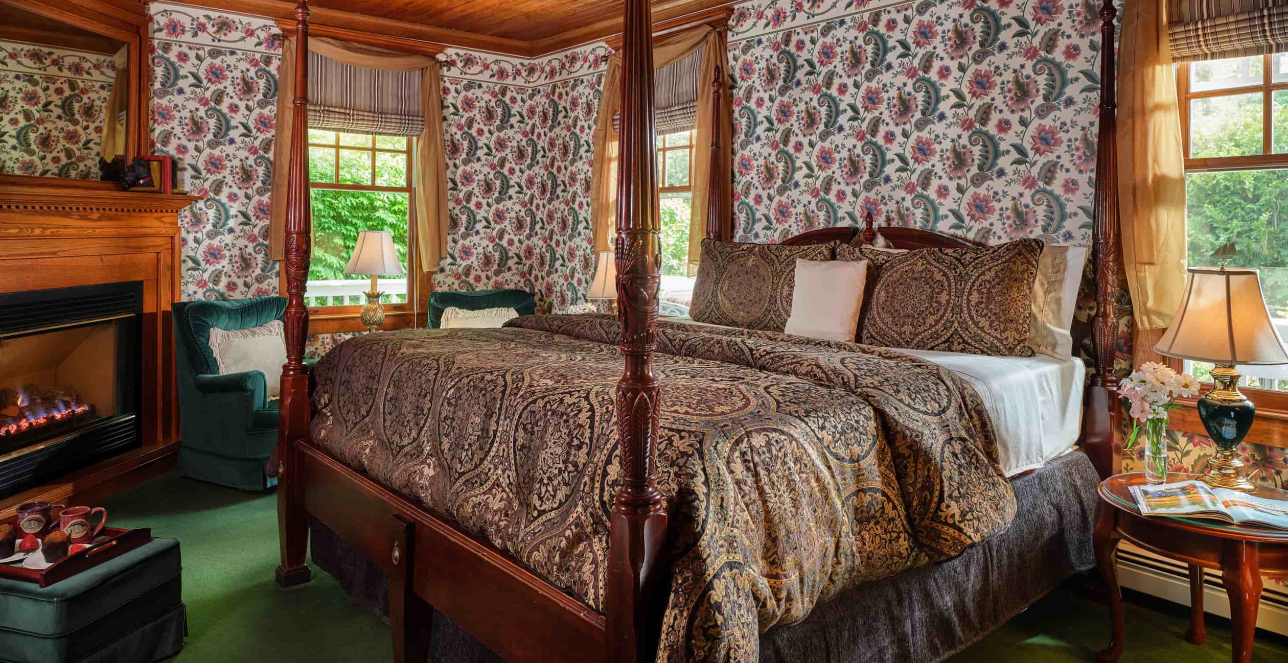 Theodore Roosevelt Room bed