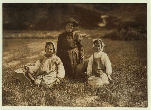 Teixiera family at the Cape Cod cranberry harvest.