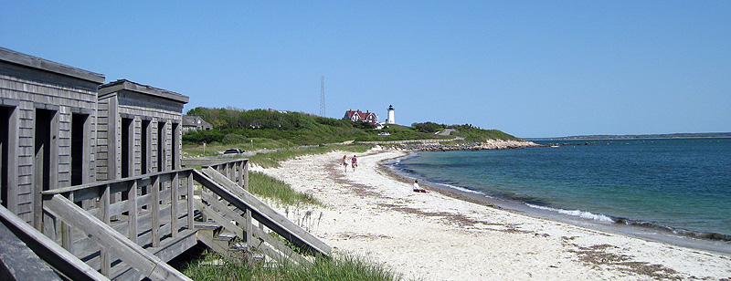 Falmouth beach near Nobska Light