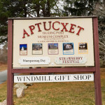 Cape Cod Museum Trail: Aptucxet Trading Post Sign