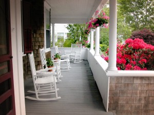 Cape Cod Bed and Breakfast Porch
