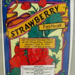 Cape Cod's Strawberry Festival 2012 poster.