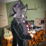 Mistress Goodie Chadwick at the Cape Cod haunted house.