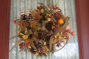 Cape Cod Thanksgiving Wreath
