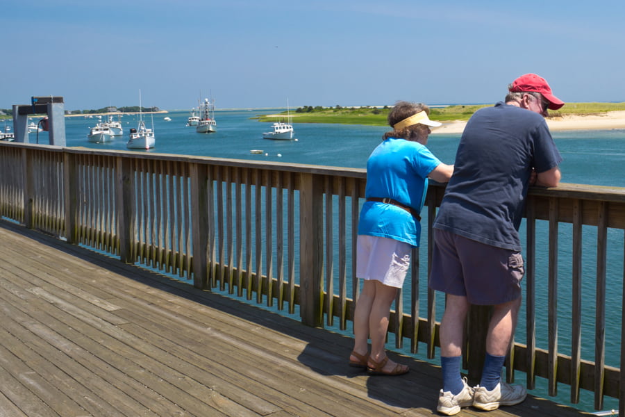 couple enjoying a Cape Cod vacation