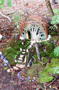 Glass Bead Fairy House at Highfield Hall