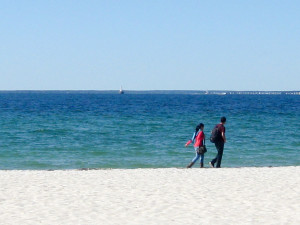 Couple on Falmouth Heights Beach