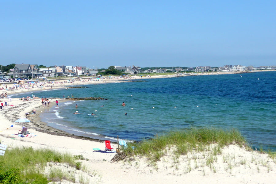 beautiful beach in Cape Cod 