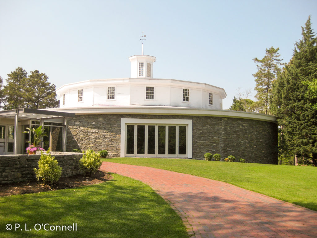 Heritage Museum & Gardens main building in Sandwich, MA, USA.