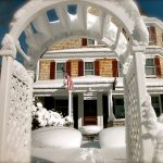 Cape Cod Inn in Snow