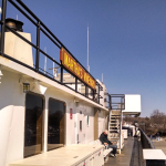 Martha's Vineyard Ferry at dock in Woods Hole