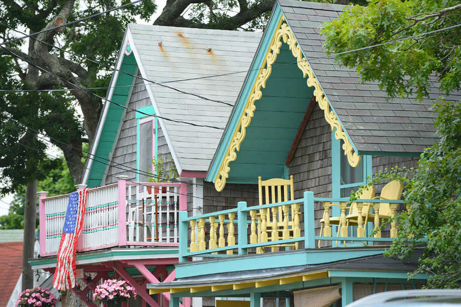 Gingerbread houses on Martha's Vineyard