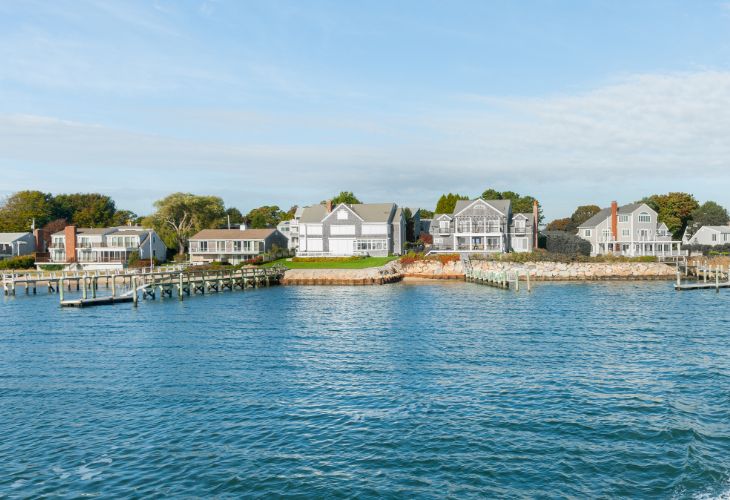 Martha's Vineyard from Ferry