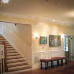 Main staircase and mosaics for Signature Mosaic Show