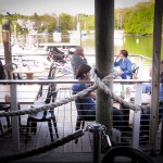 Cape Restaurant Shuckers: View of Eel Pond.