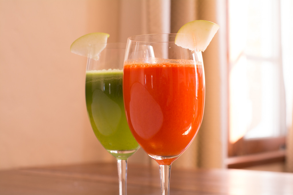 A Healthy Veggie Juice recipe for the new year.