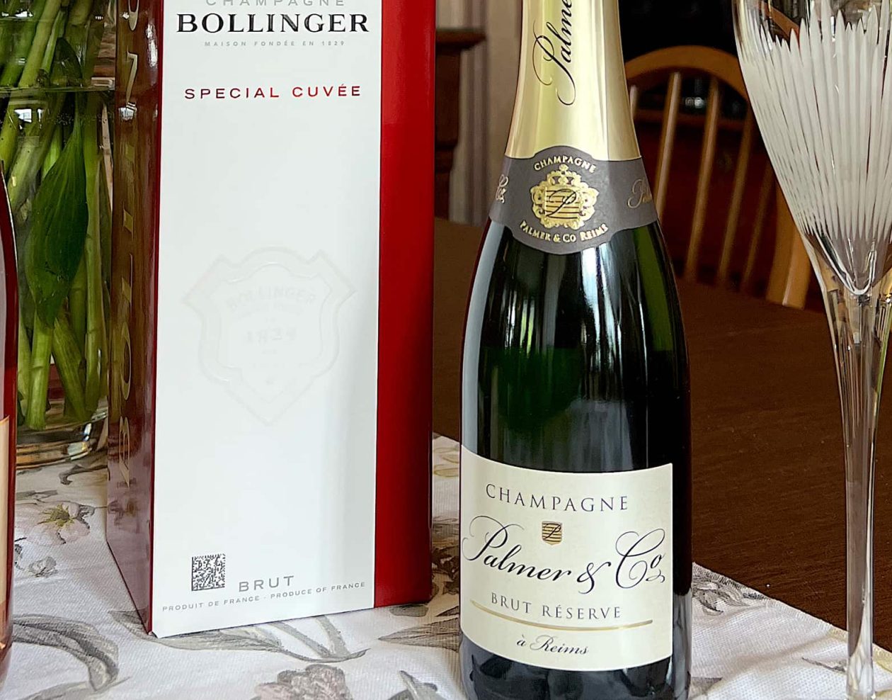 wine and champagne from the Palmer House Inn
